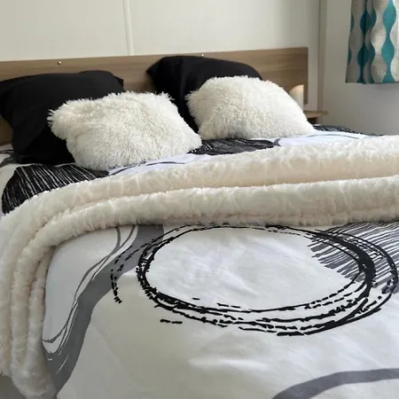 Mobil-Home 4 étoiles avec piscine proche de Blois Onzain Exterior foto