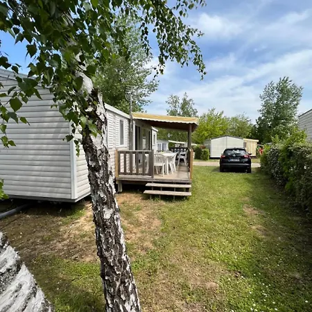 Mobil-Home 4 étoiles avec piscine proche de Blois Onzain Exterior foto