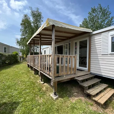 Mobil-Home 4 étoiles avec piscine proche de Blois Onzain Exterior foto